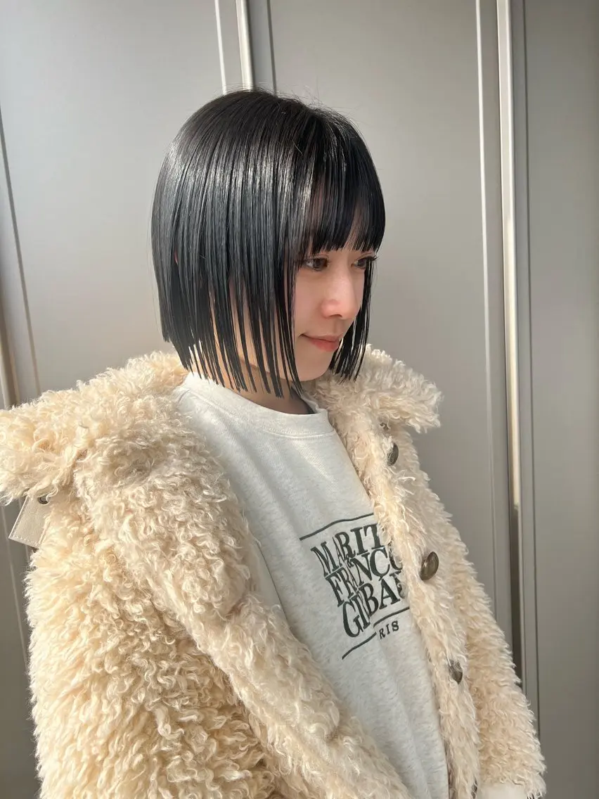 ショート カット トリートメント eim AYUKAのヘアスタイル