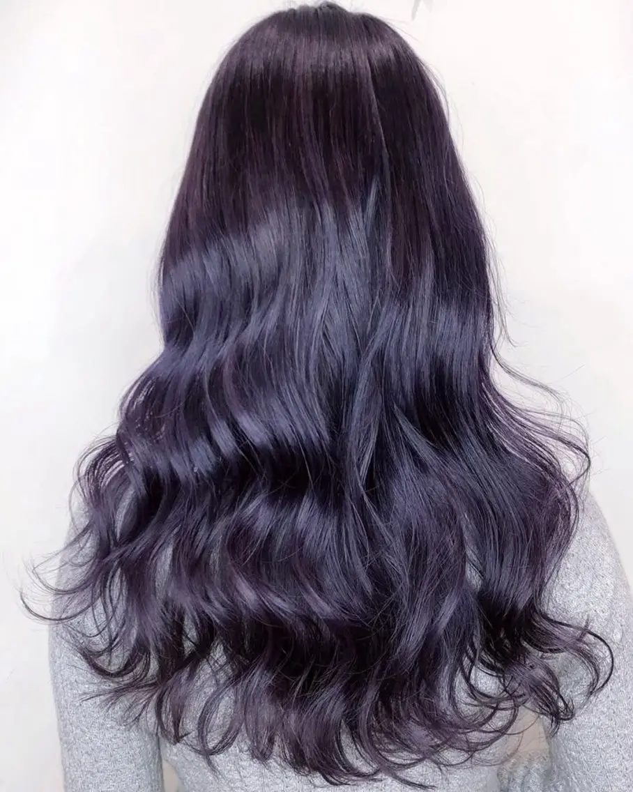 ロング ヘアカラー トリートメント SHIAN わゆ🥀のヘアスタイル