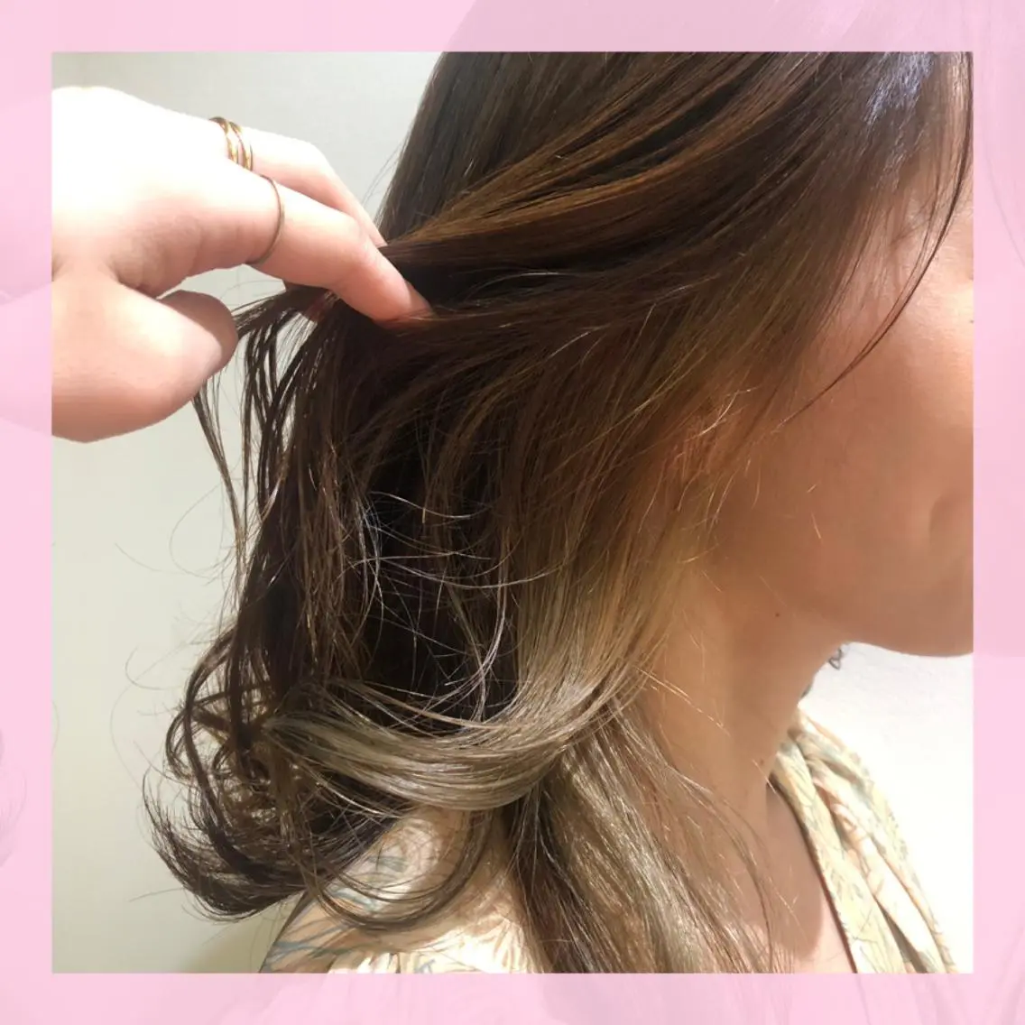 2回目までOK 🍒こなれ感カラー💎似合わせカット✂︎+インナーカラー✨の写真