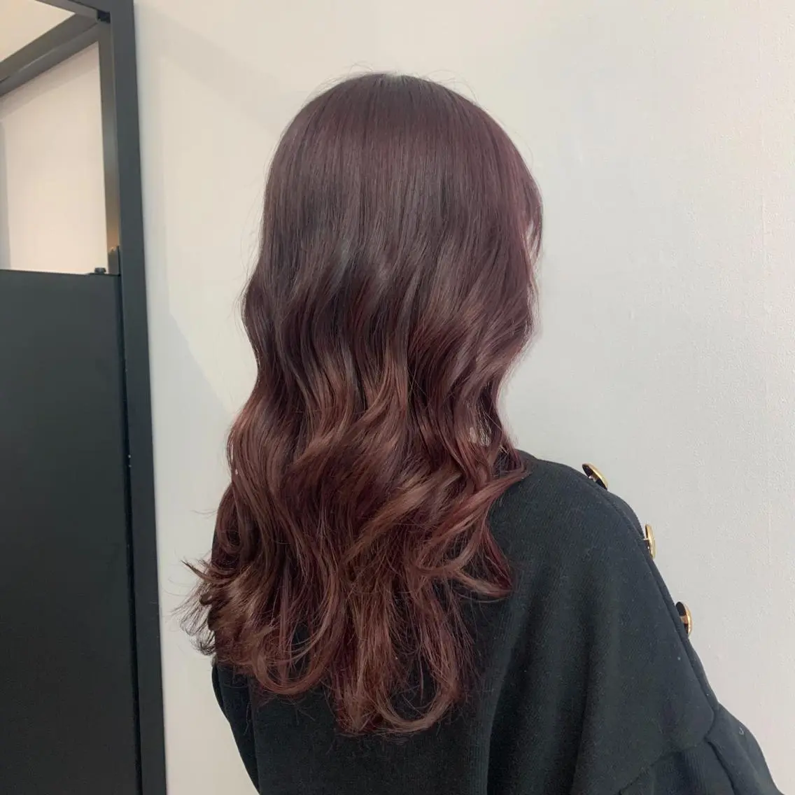 ロング カラー カット ヘアセット 村山 美空のヘアスタイル
