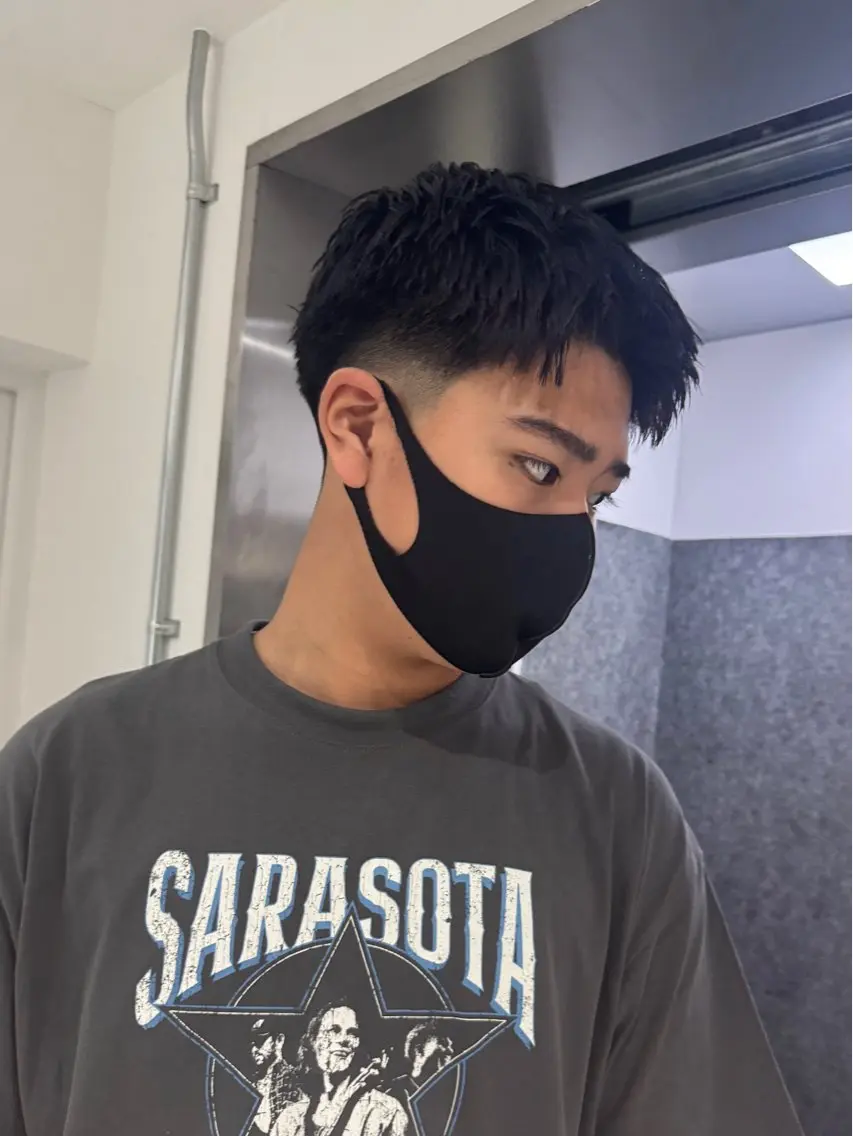メンズ Peyp博多 SORAモデル募集のヘアスタイル