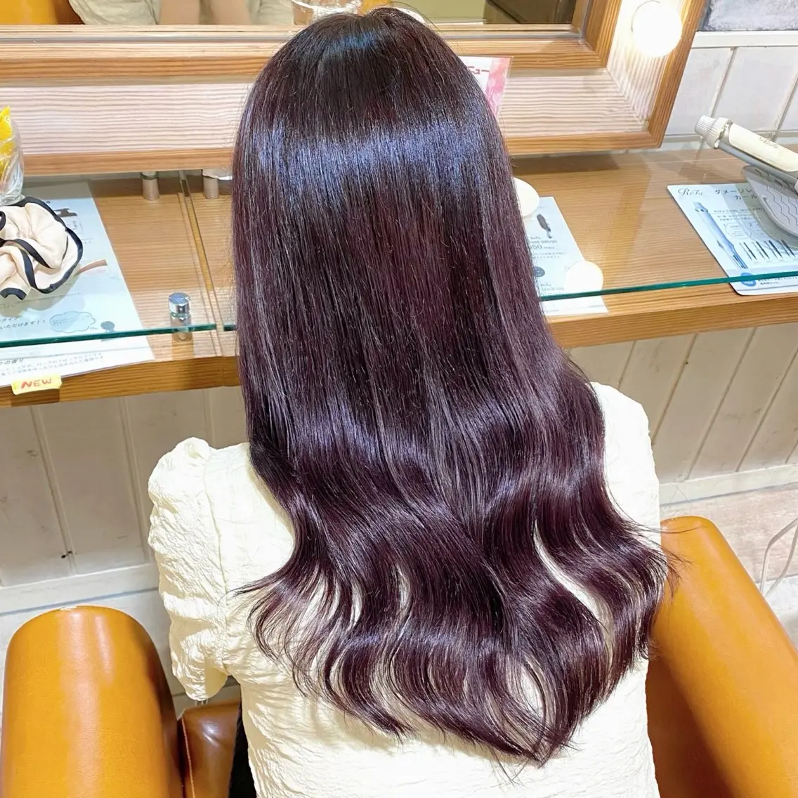 🆕ロング料金🙅♀️カットカラー+お試しサイズのケアシャンプー付き💖🫧の写真