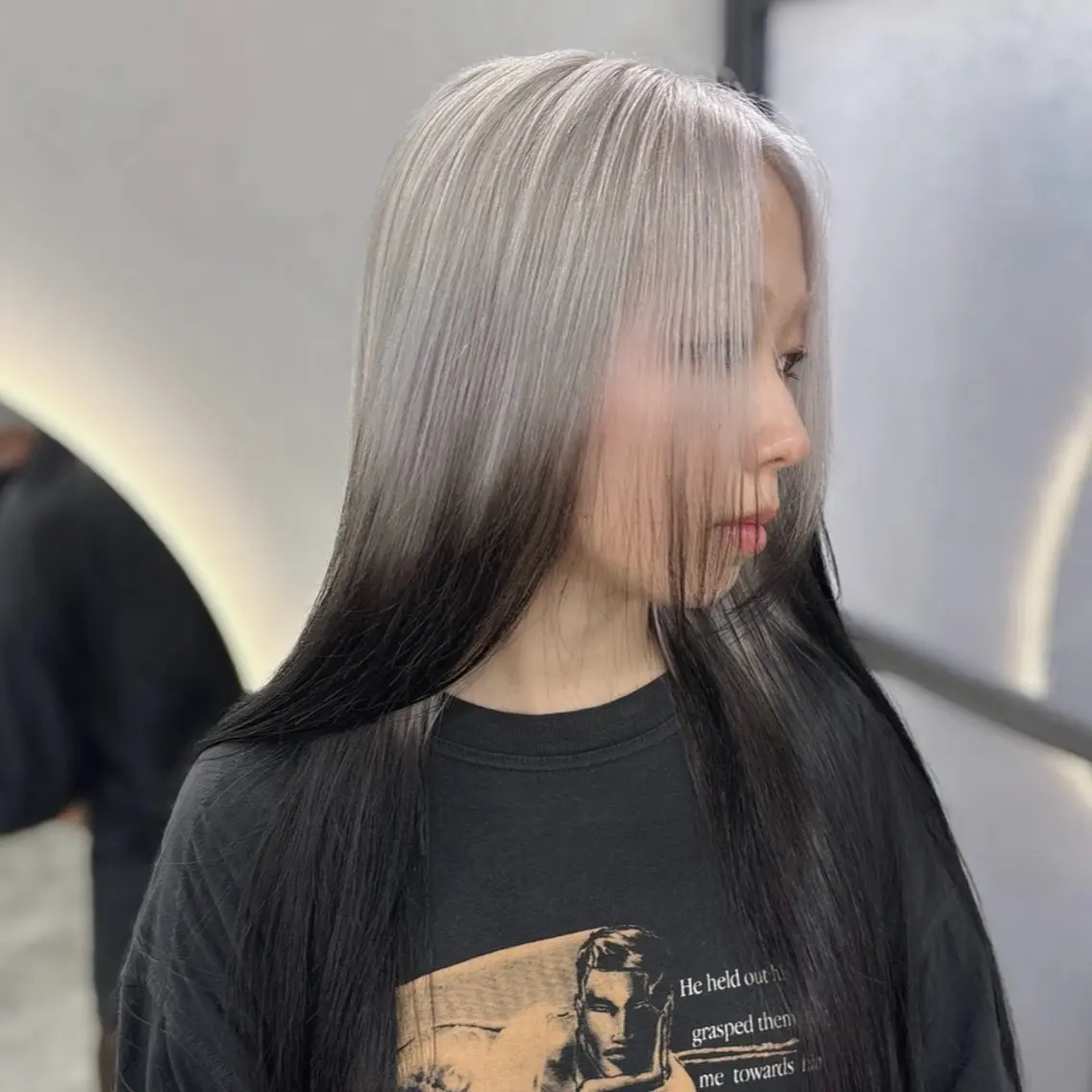 ロング カラー ヘアカラー Ren. 🦋デザインカラーのヘアスタイル
