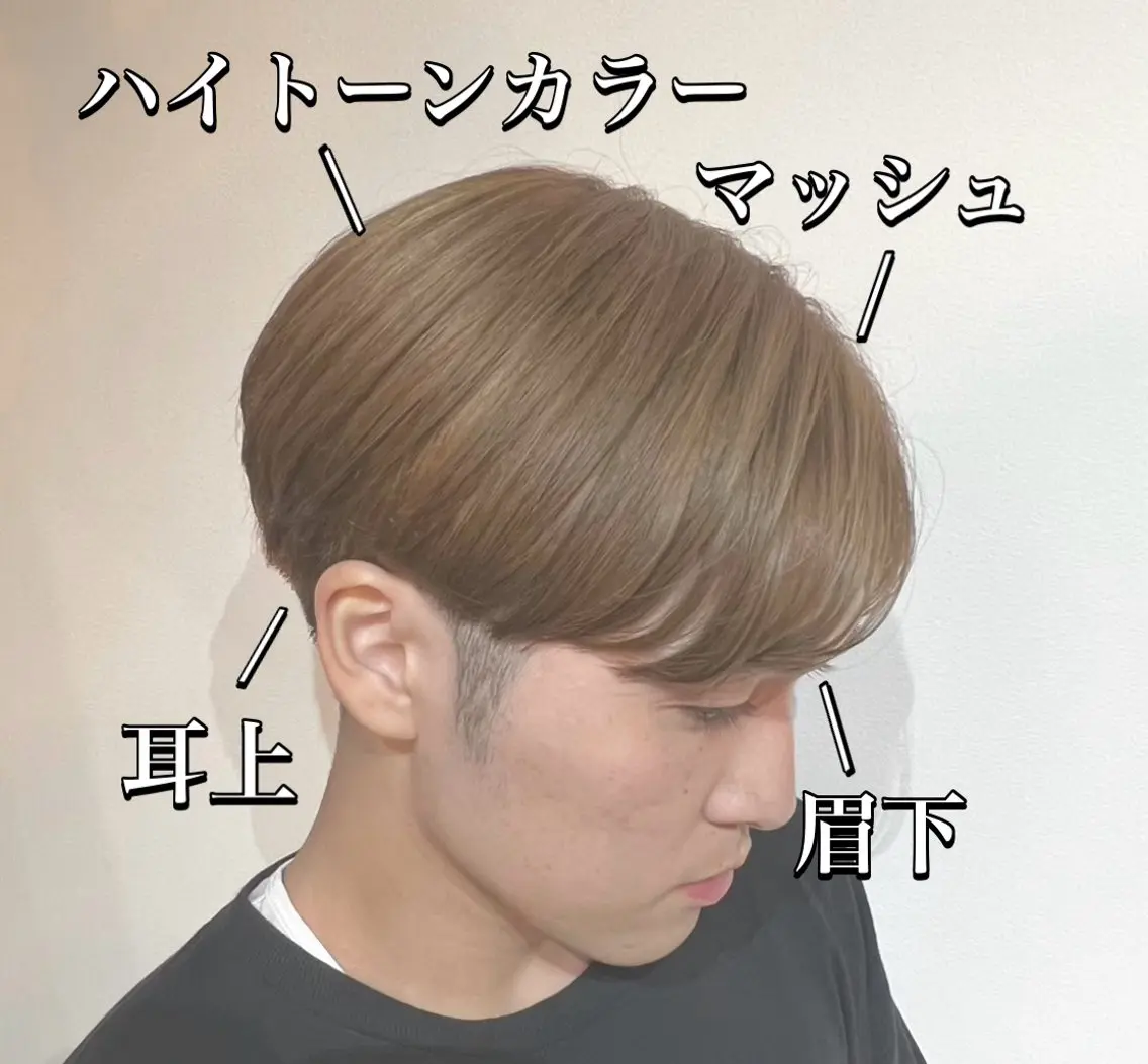 カラー メンズ カット ヘアカラー カット・パーマモデル 募集中✨kotoの眉毛・アイブロウイメージ