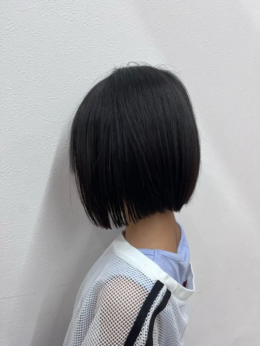 ショート ボブ 田尾 凌雅のヘアスタイル