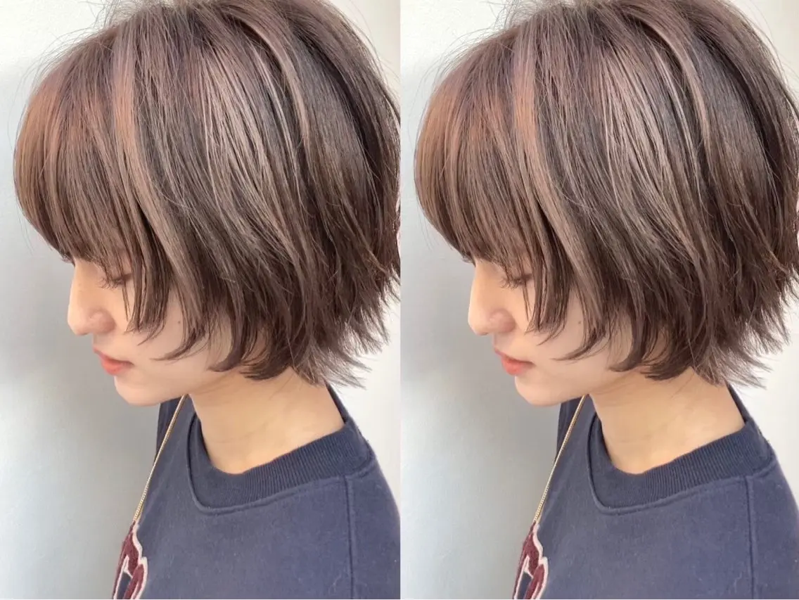 ショート ヘアカラー KOHARU🌺 /仙台/透明感カラーのヘアスタイル