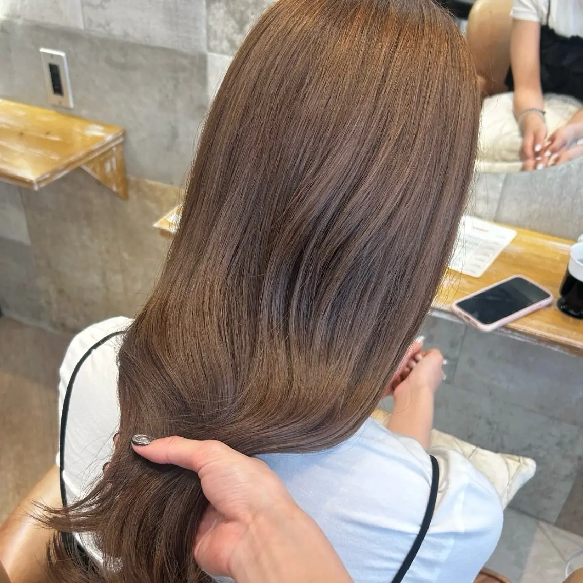 【❤️‍🔥おすすめクーポンメニュー❤️‍🔥】ブリーチなしWカラー＋クイックトリートメント！📣♡の写真