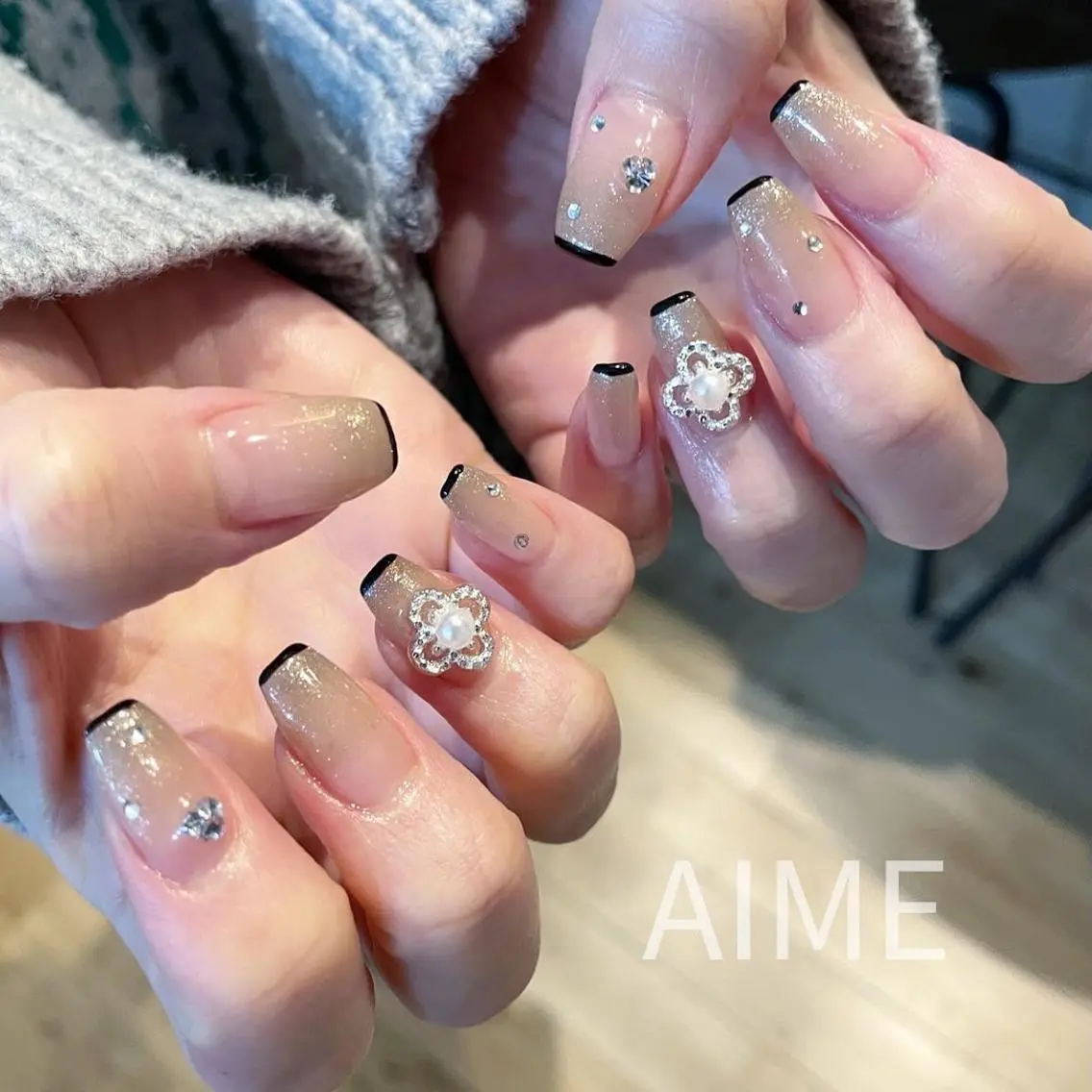 ネイル ハンドネイル AIME (momo)のネイルデザイン