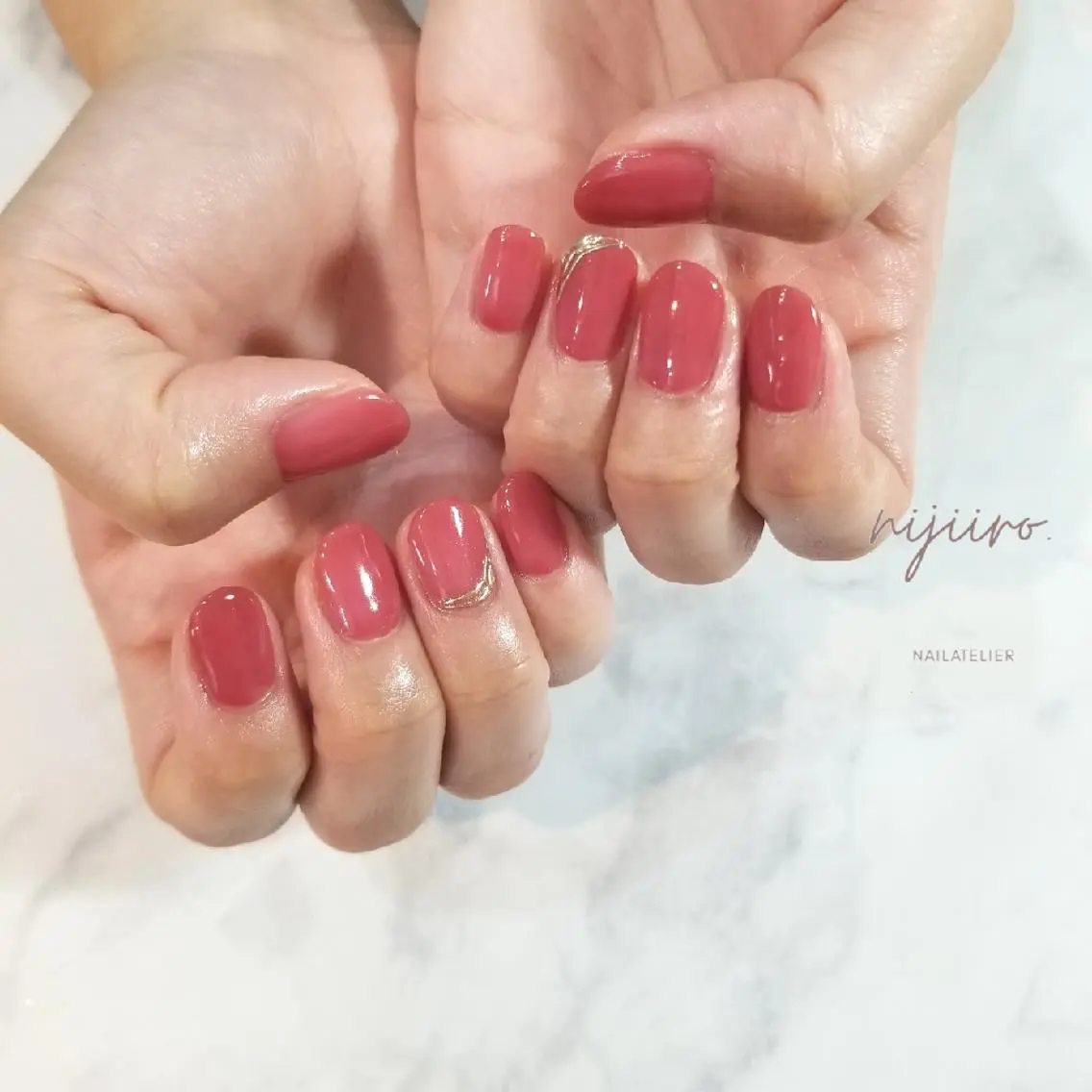 ネイル ハンドネイル nijiiro🌈 サトウのネイルデザイン