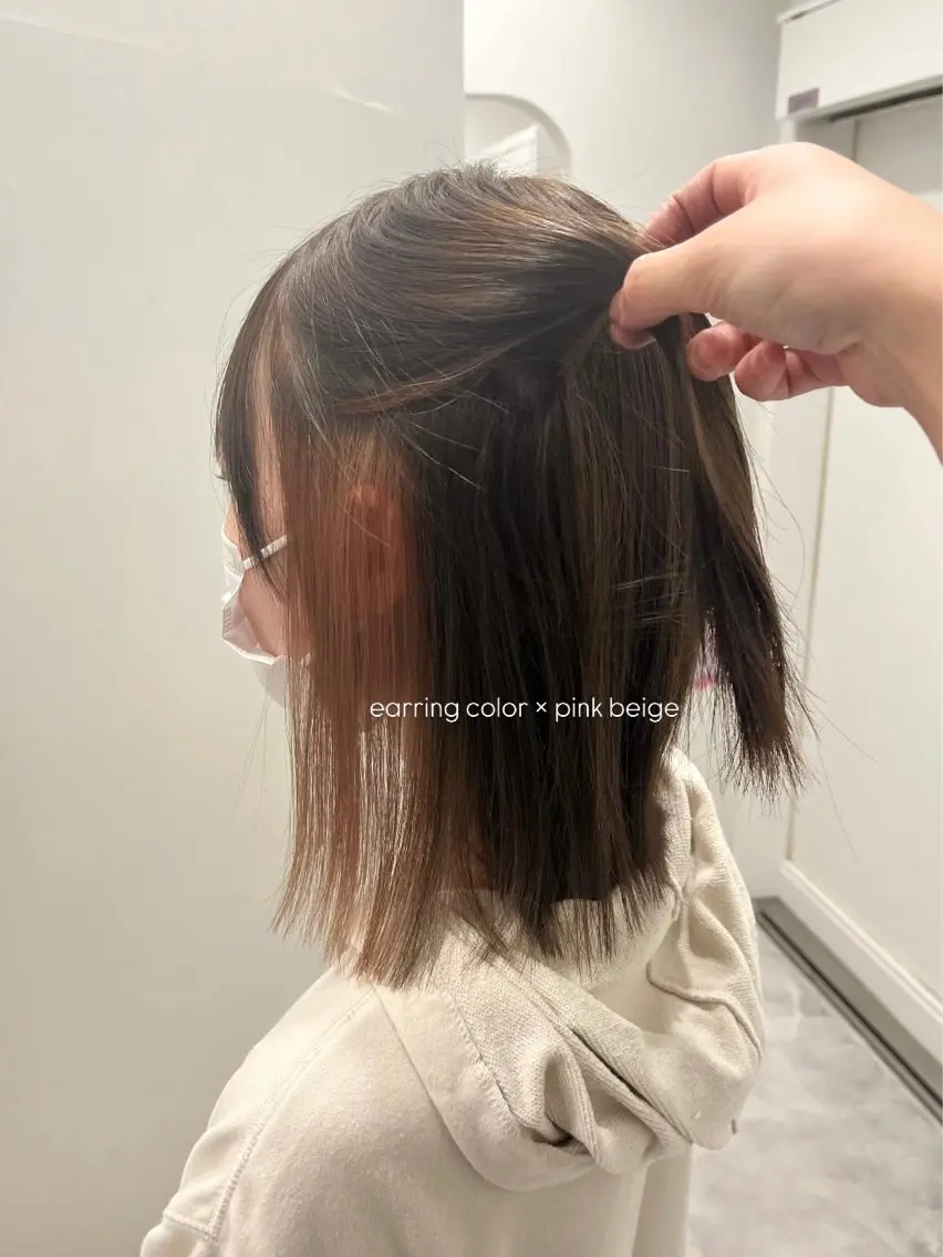 ミディアム カラー ヘアカラー 🧸ROPE / マイ🧸のヘアスタイル