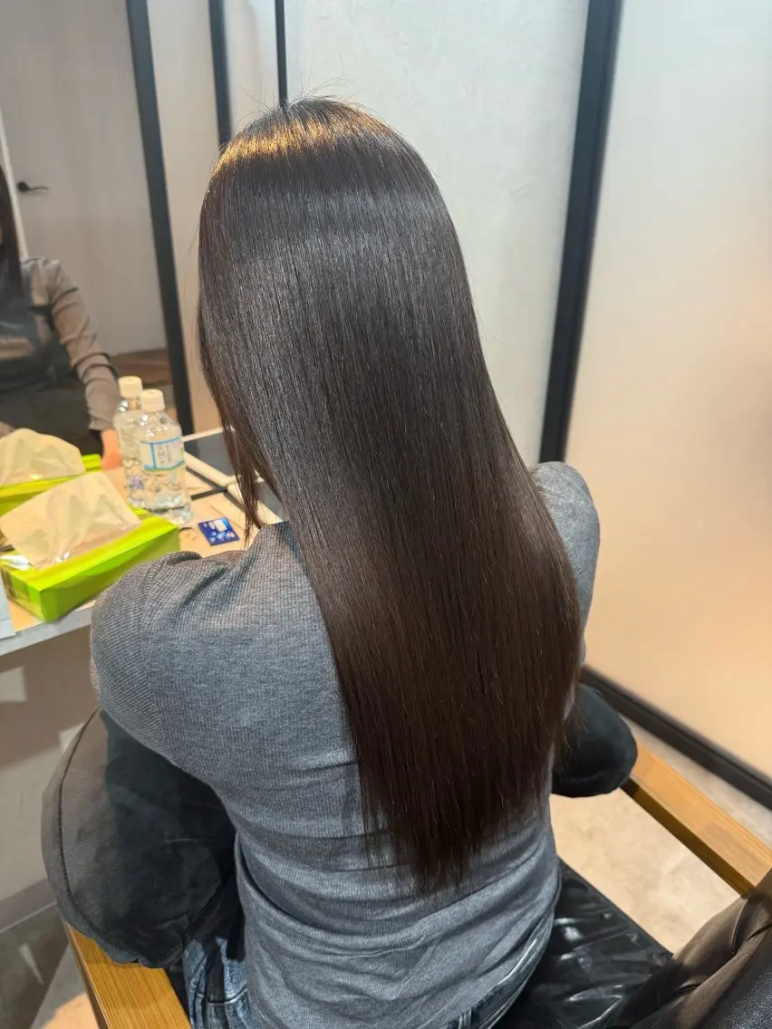 ロング カラー カット ヘアカラー トリートメント soi 💜AYAKOのヘアスタイル
