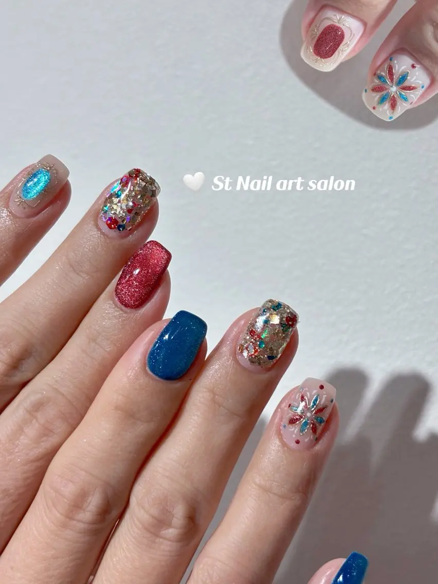 ネイル ハンドネイル St Nail Art Salonのネイルデザイン