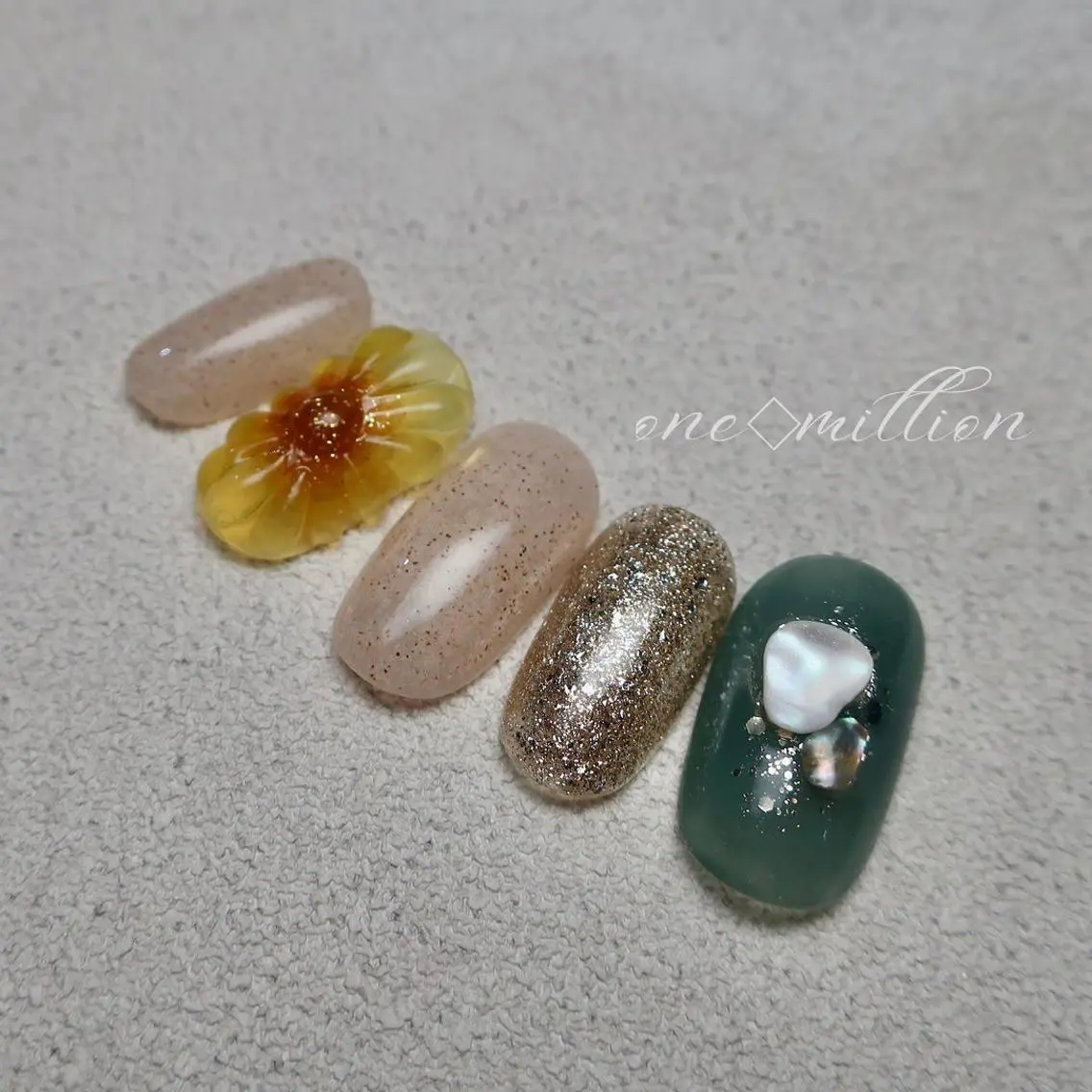 ネイル nail salon ワンミリオンのネイルデザイン
