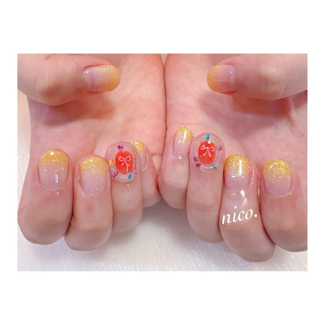 ネイル ハンドネイル フットネイル nailsalon nico.のネイルデザイン