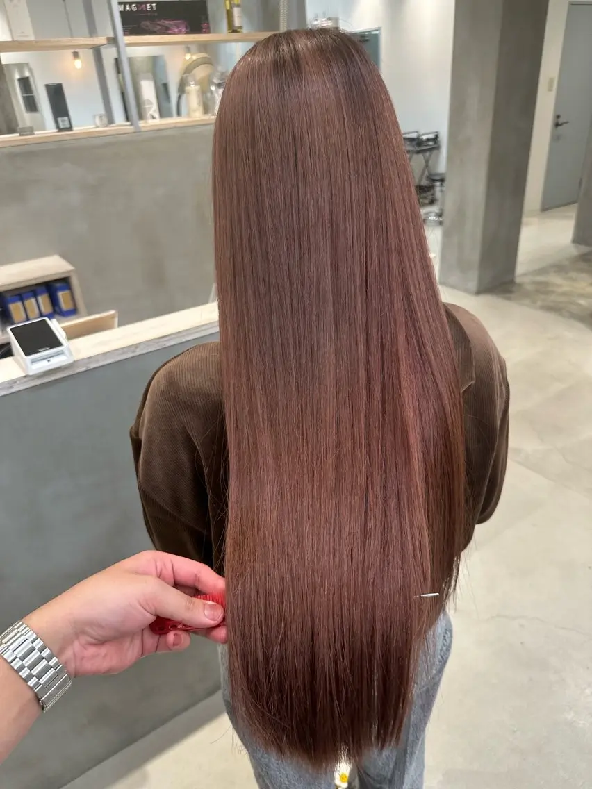 カラー バレイヤージュ ベージュカラー ブリーチ ブロンド ケアブリーチ ヘアカラー YUME/ブリーチ /カットモデル募集中のヘアスタイル