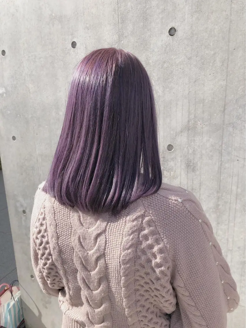 🌿🥀透明感抜群🥀🌿透明感カラー+サラ艶トリートメント🍃の写真