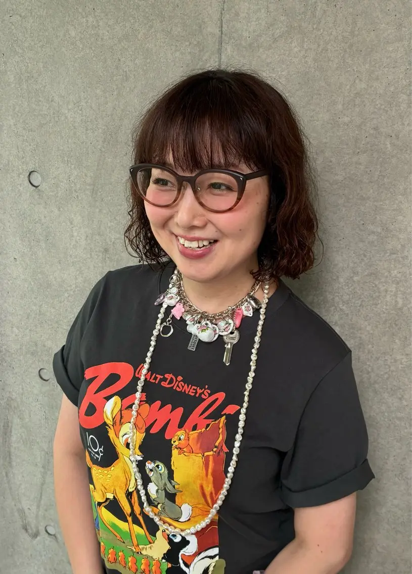 ショート カラー ヘアカラー 竹山 莉央のヘアスタイル