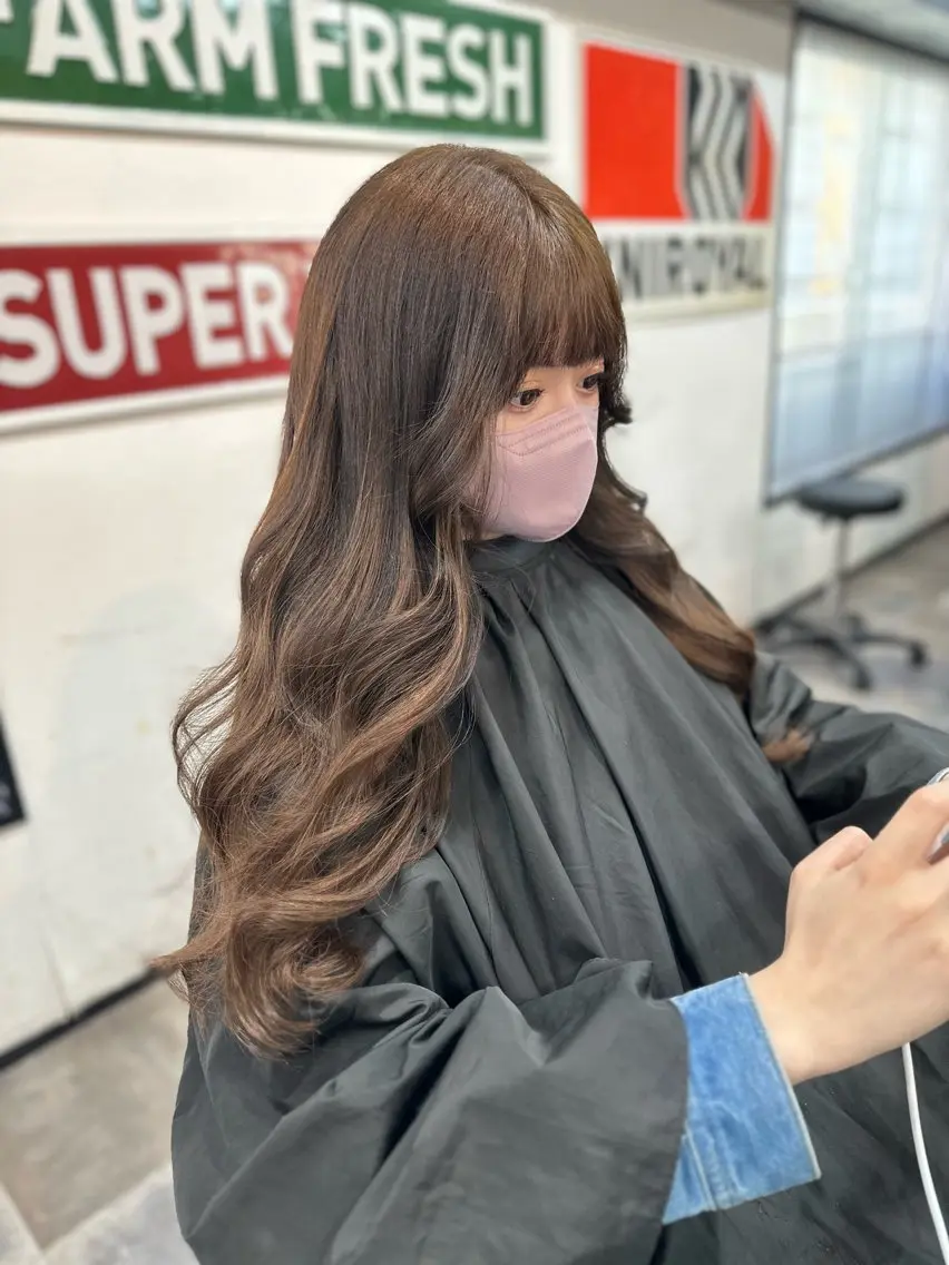 ロング ⭐️エクステ指名 No.1⭐️高頭のヘアスタイル
