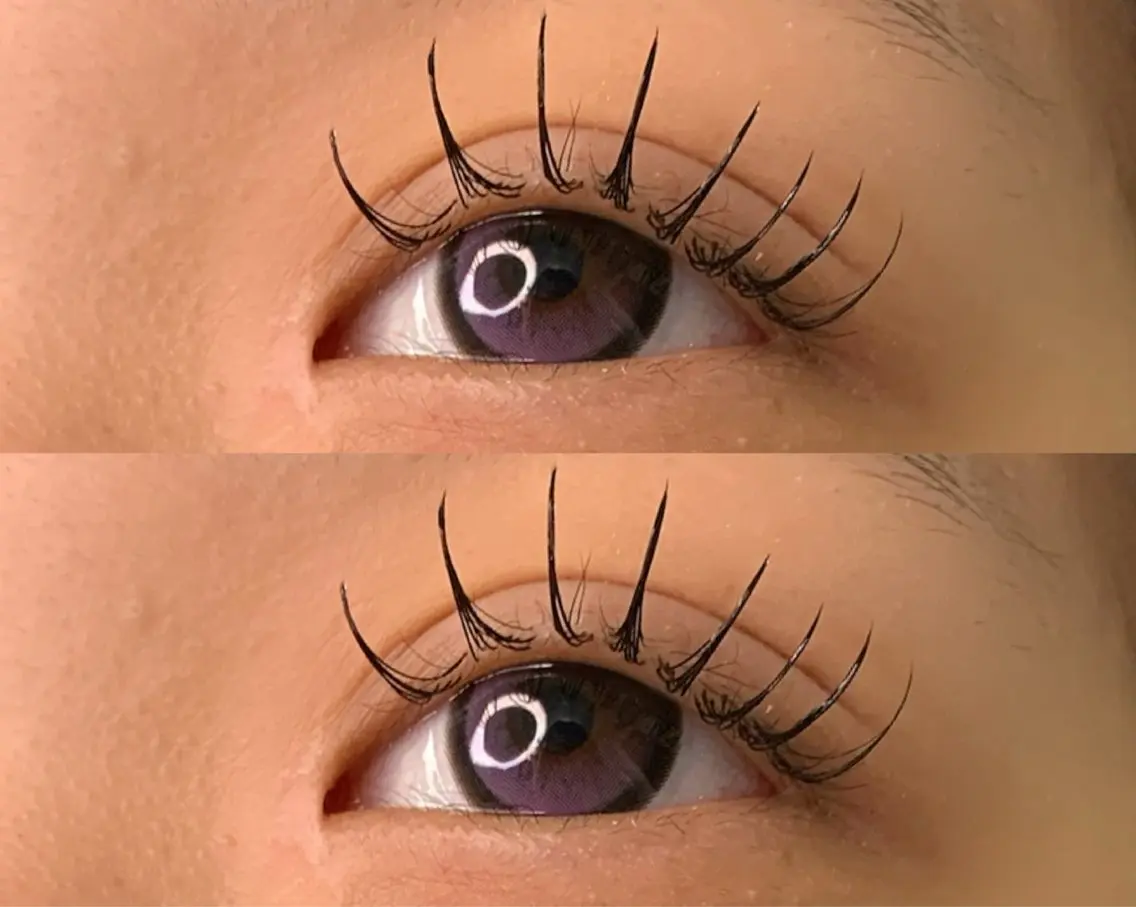 マツエク・マツパ フラットラッシュ Eyelash Salon IROのマツエク・マツパデザイン