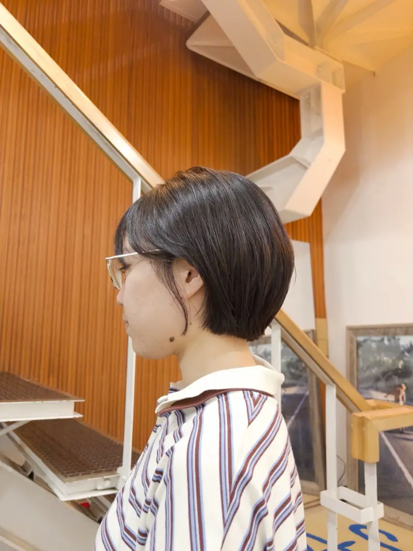 ショート アオキ サキ💫のヘアスタイル