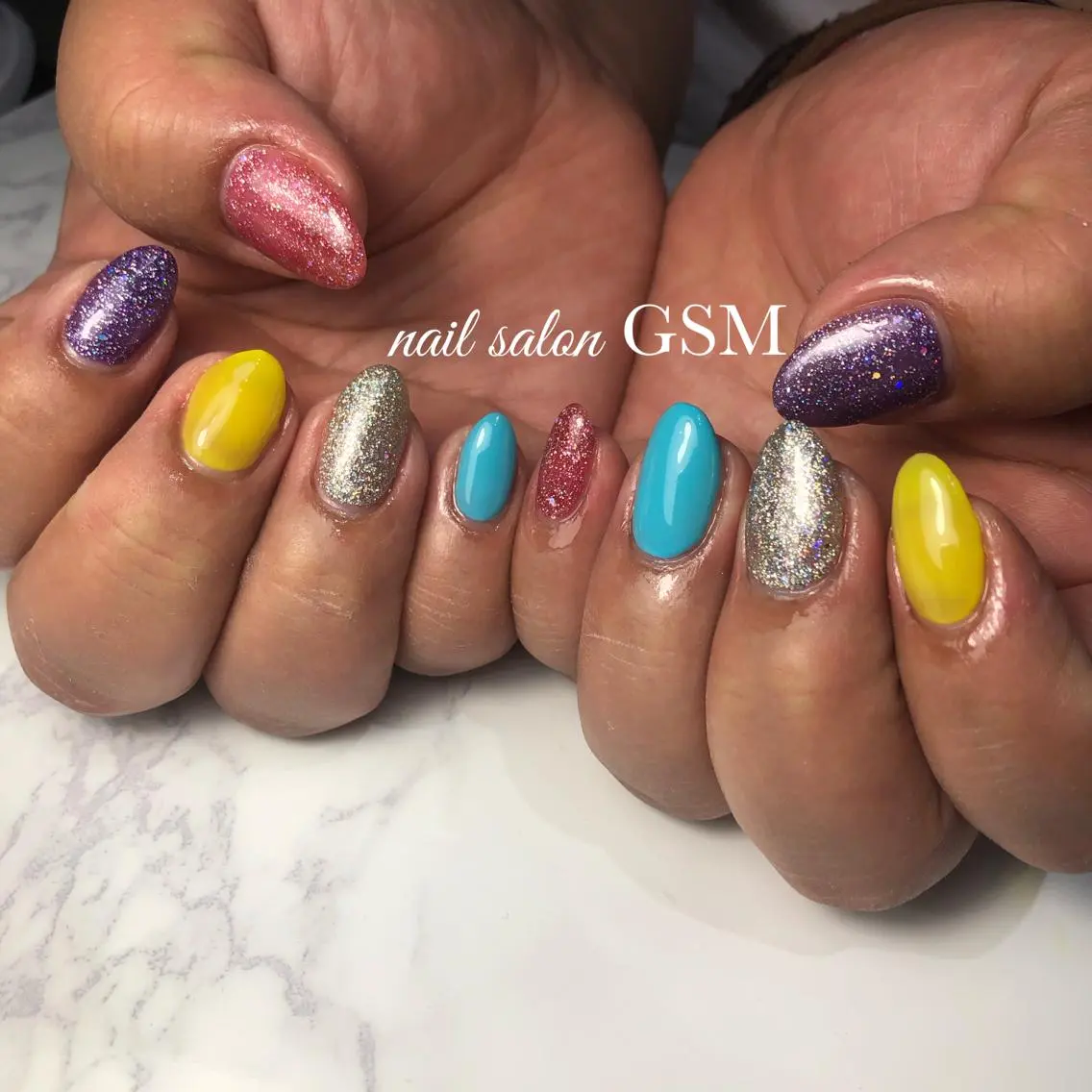 ネイル ハンドネイル nail salon GSMのネイルデザイン