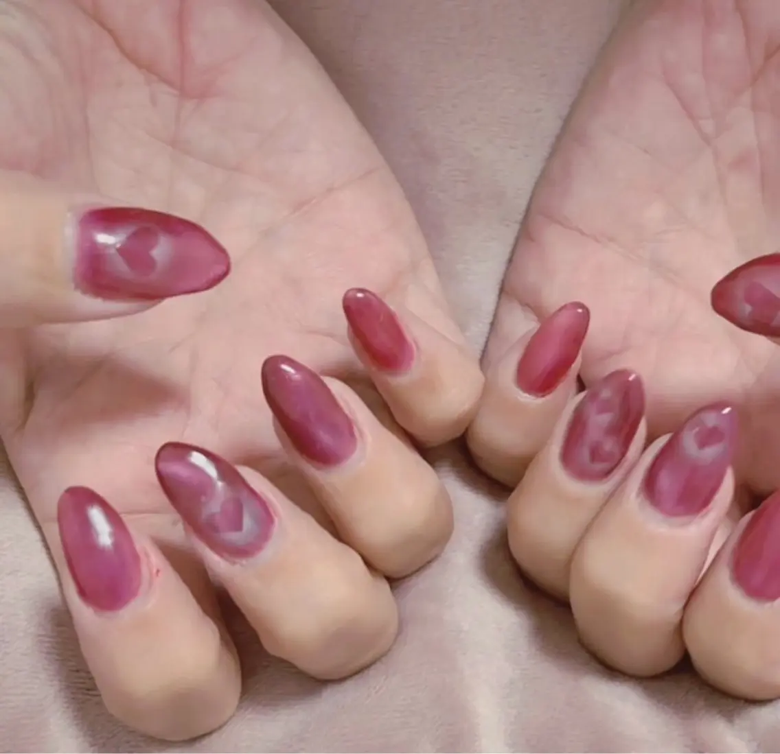 ネイル フラッシュネイル フットネイル フレンチネイル ジェルネイル ガラスフレンチ Nail salon Natulalのネイルデザイン