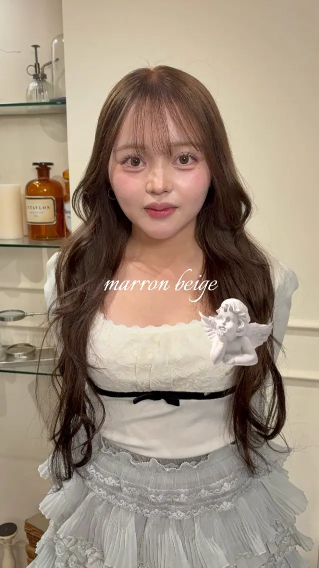 ロング カラー ヘアカラー Konomura Neneのヘアスタイル