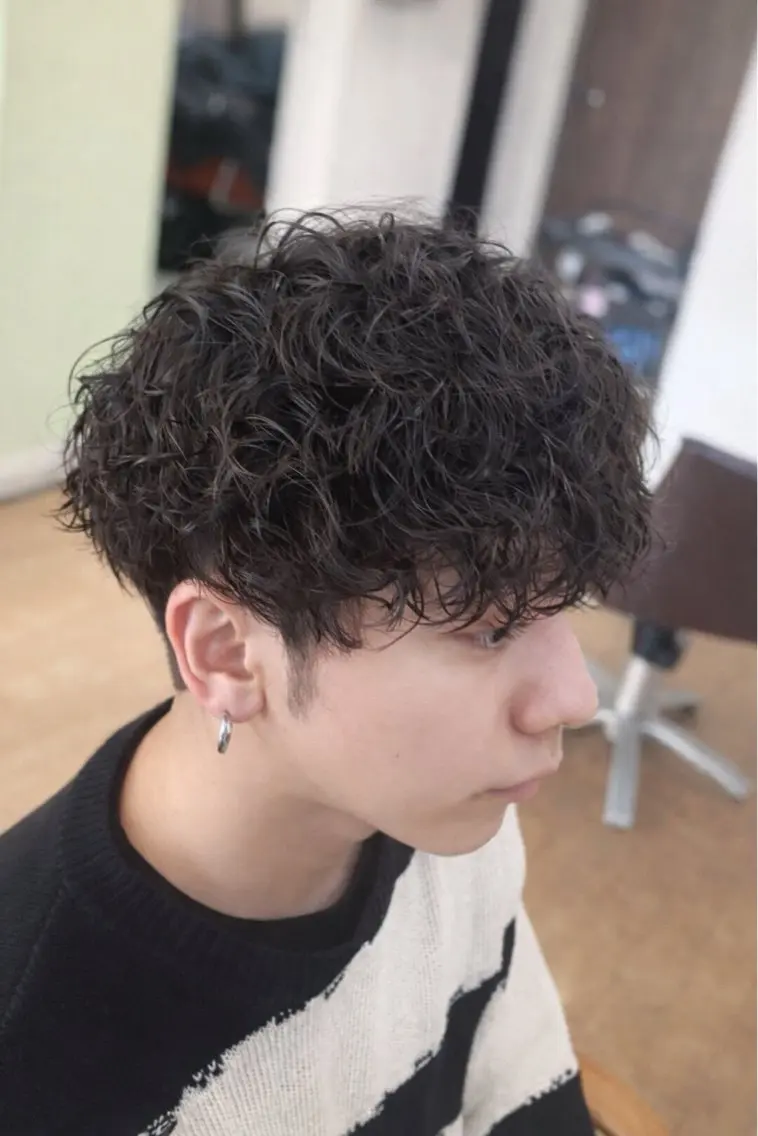 パーマ カット パーマ 透明感カラー特化若山 結愛のヘアスタイル