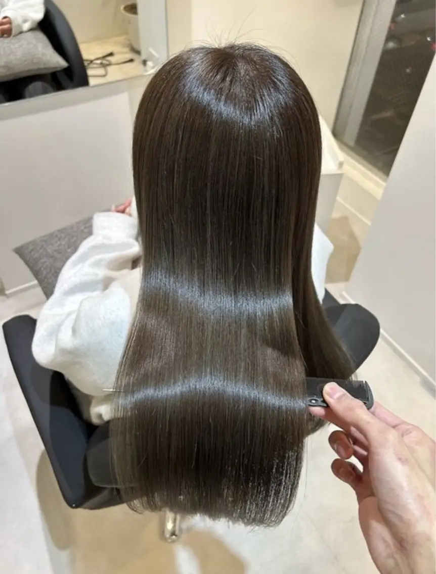 カット 縮毛矯正 トリートメント ヘッドスパ 北谷 瑠仁のヘアスタイル