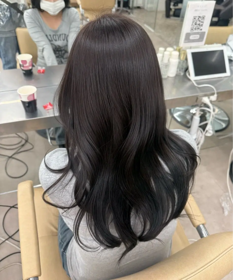 カラー 透明感カラー グレージュ ヘアカラー 透明感カラー˖ ࣪⊹ Rio🪽🫧のヘアスタイル