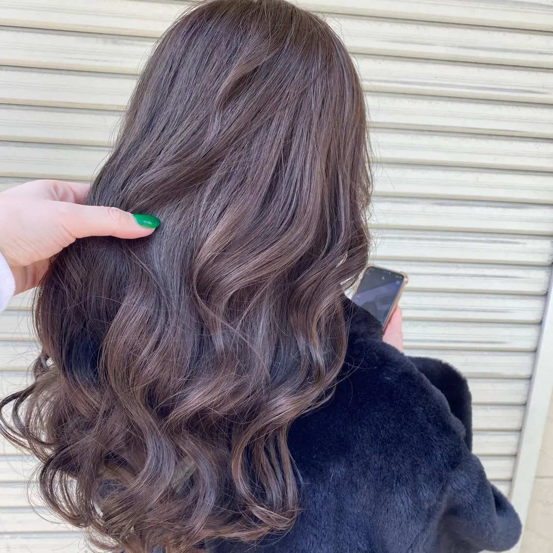ロング カラー ヘアカラー トリートメント 枚方 tomee 🦋南部 しほ🦋のヘアスタイル
