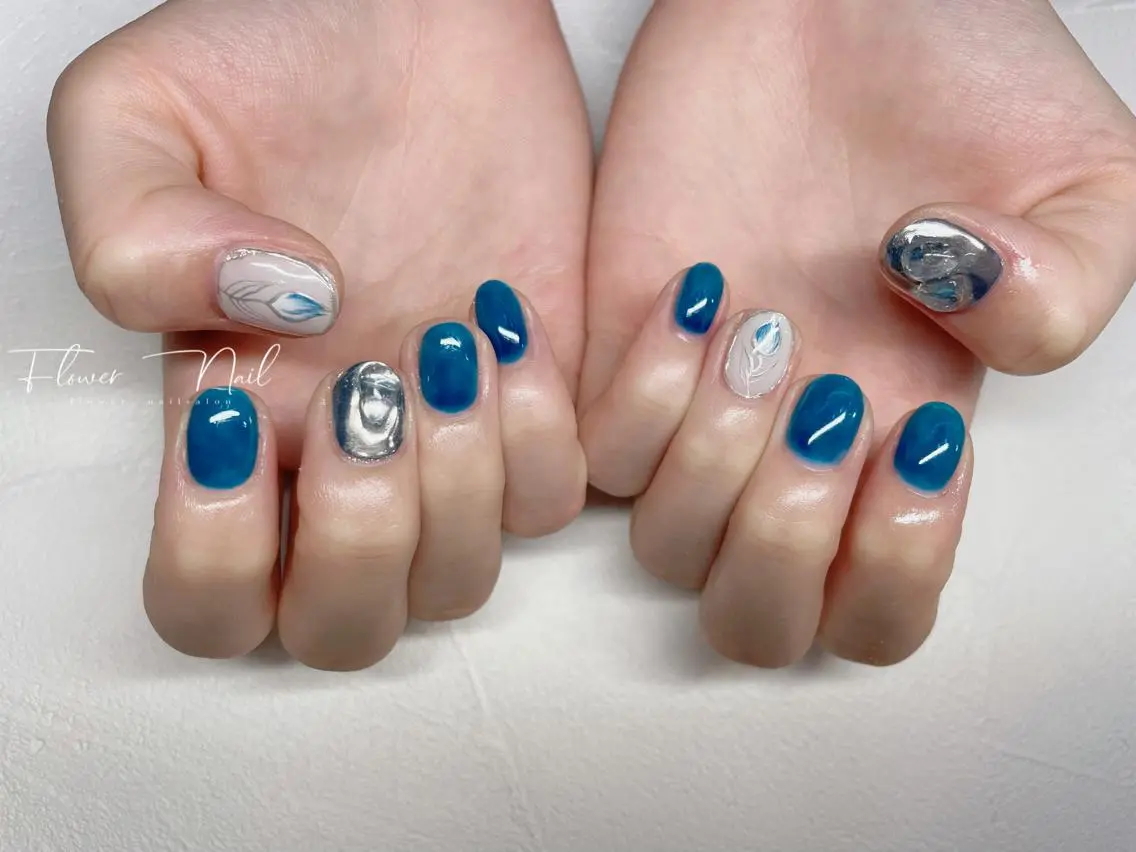 ネイル Flower nailのネイルデザイン