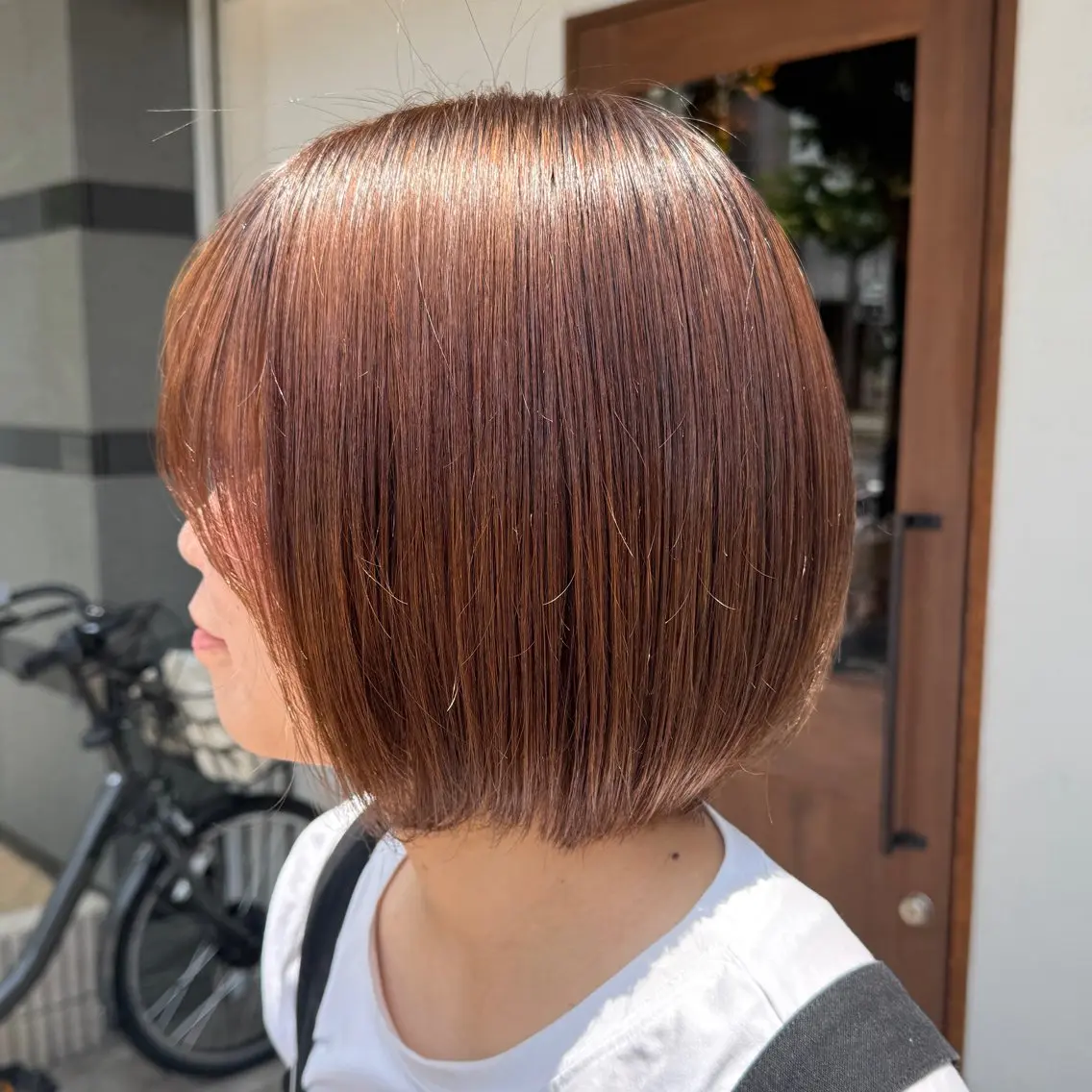 カラー ベージュカラー ヘアカラー トリートメント 澤田 優のヘアスタイル