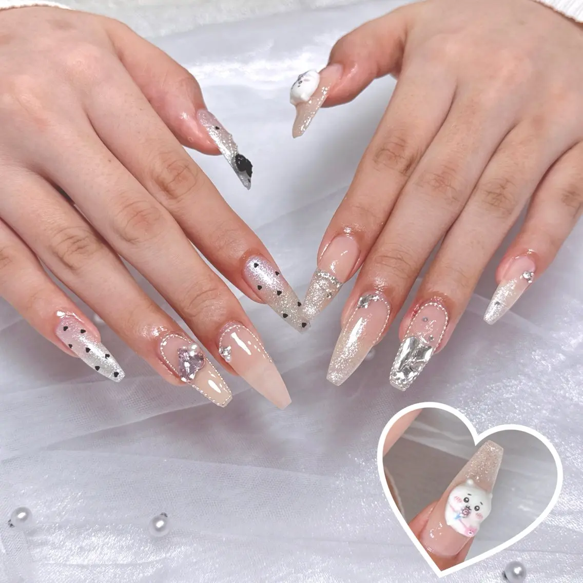 ネイル ハンドネイル Leliennail 🎀ハシグチのネイルデザイン