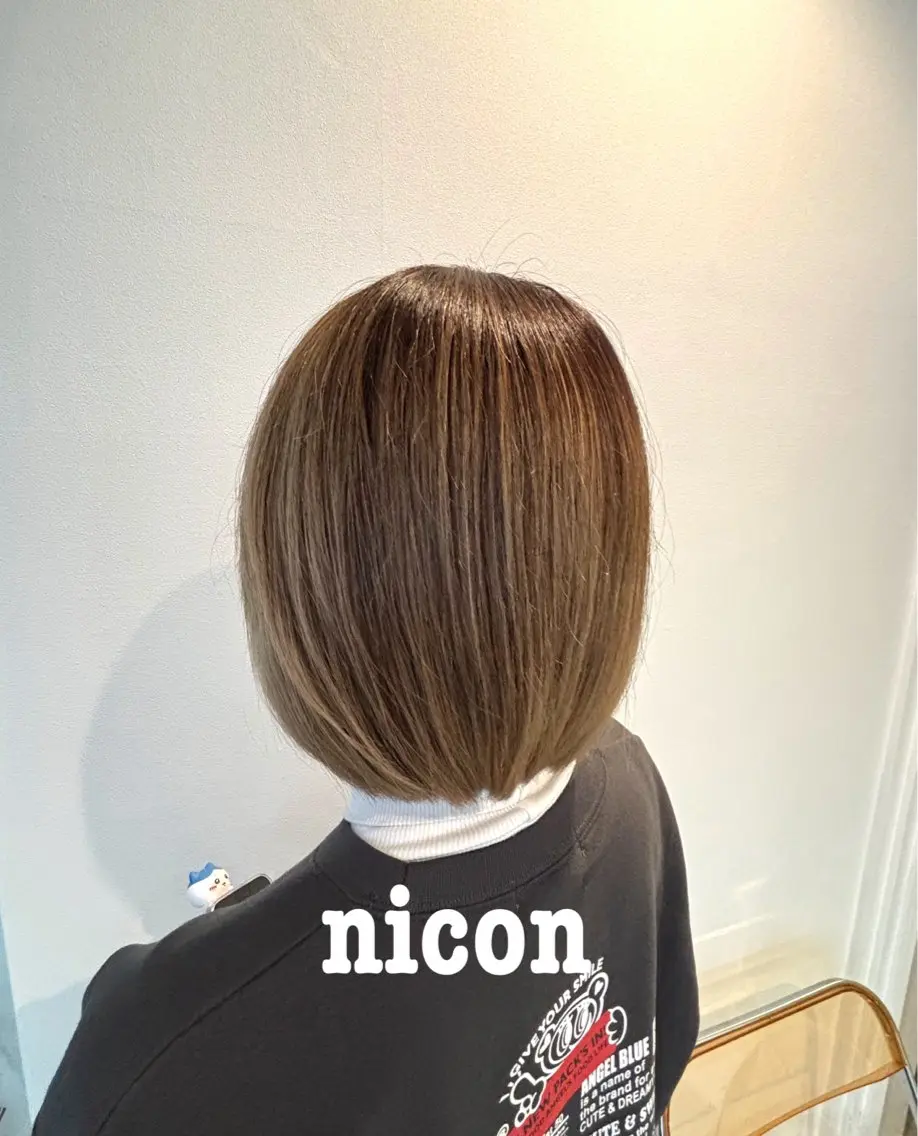 ショート 髪質改善 ヘッドスパのヘアスタイル