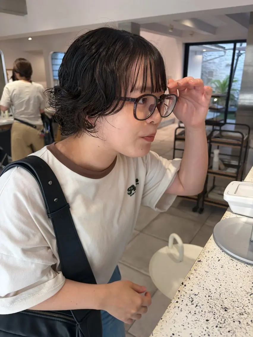ショート ショートヘア rin 京都美容室のヘアスタイル