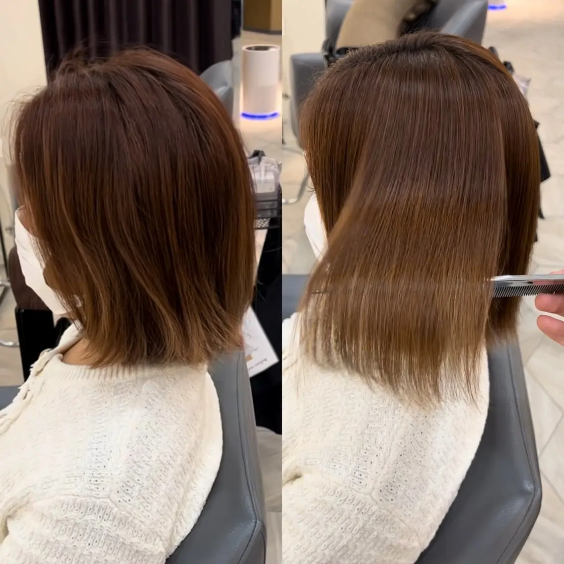 ショート パーマ 🌈髪質改善特化🌈 縮毛矯正/原口純平のヘアスタイル