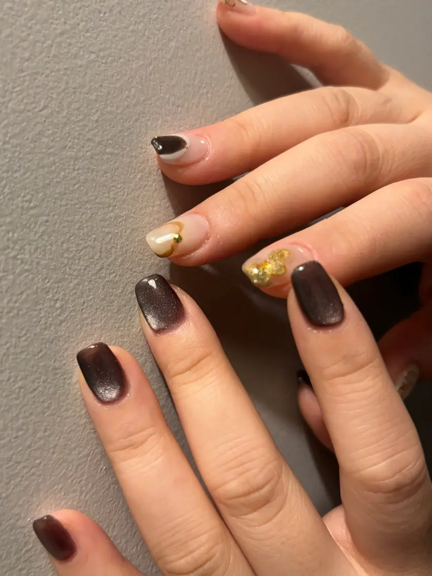 ネイル マグネットネイル ハンドネイル chika / nailのネイルデザイン