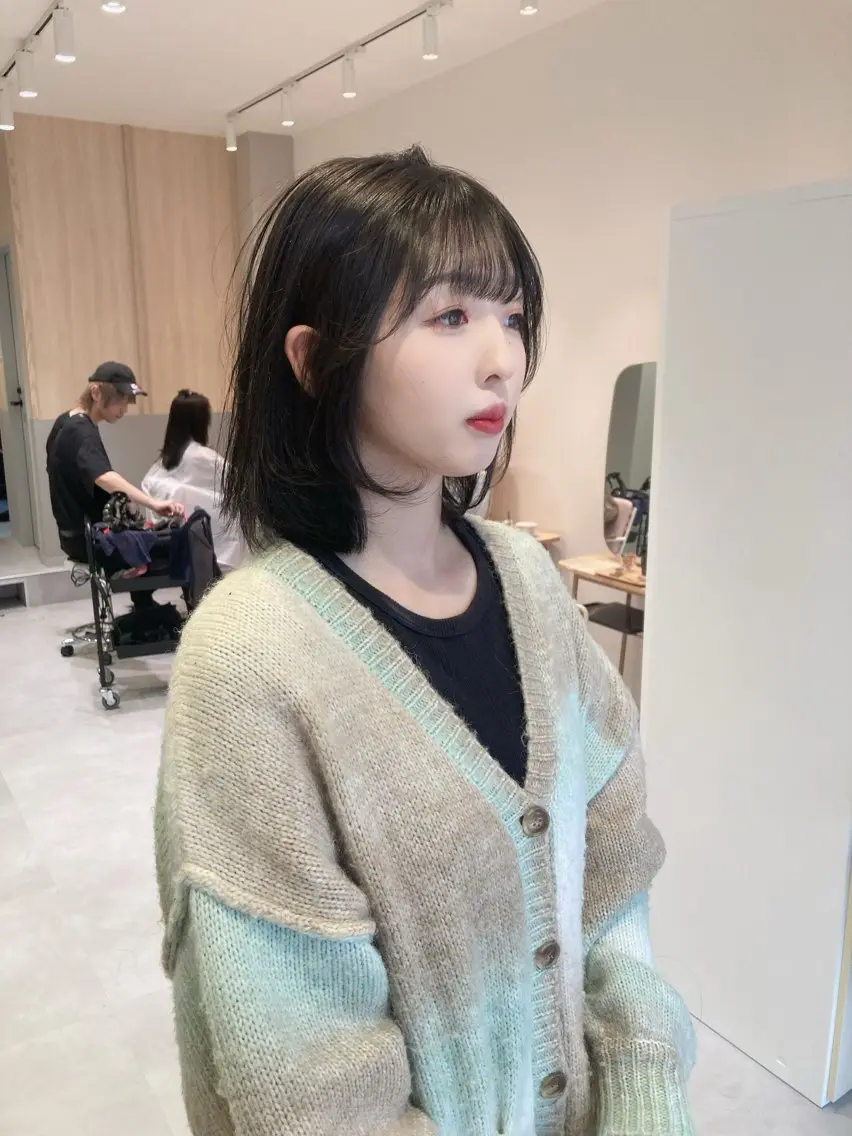 ミディアム カラー カット ヘアカラー トリートメント ヘアセット ✂️似合わせの魔術師 石田一樹✂️のヘアスタイル