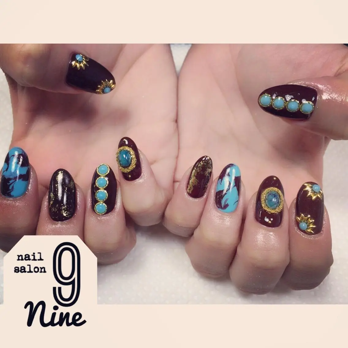 ネイル ハンドネイル nail salon 9NINEのネイルデザイン