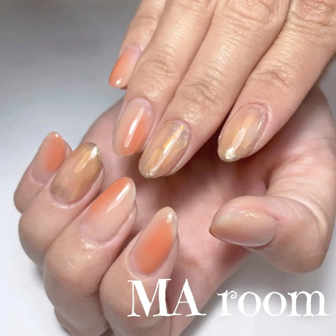 ロング ネイル &MERCI nail maoのネイルデザイン