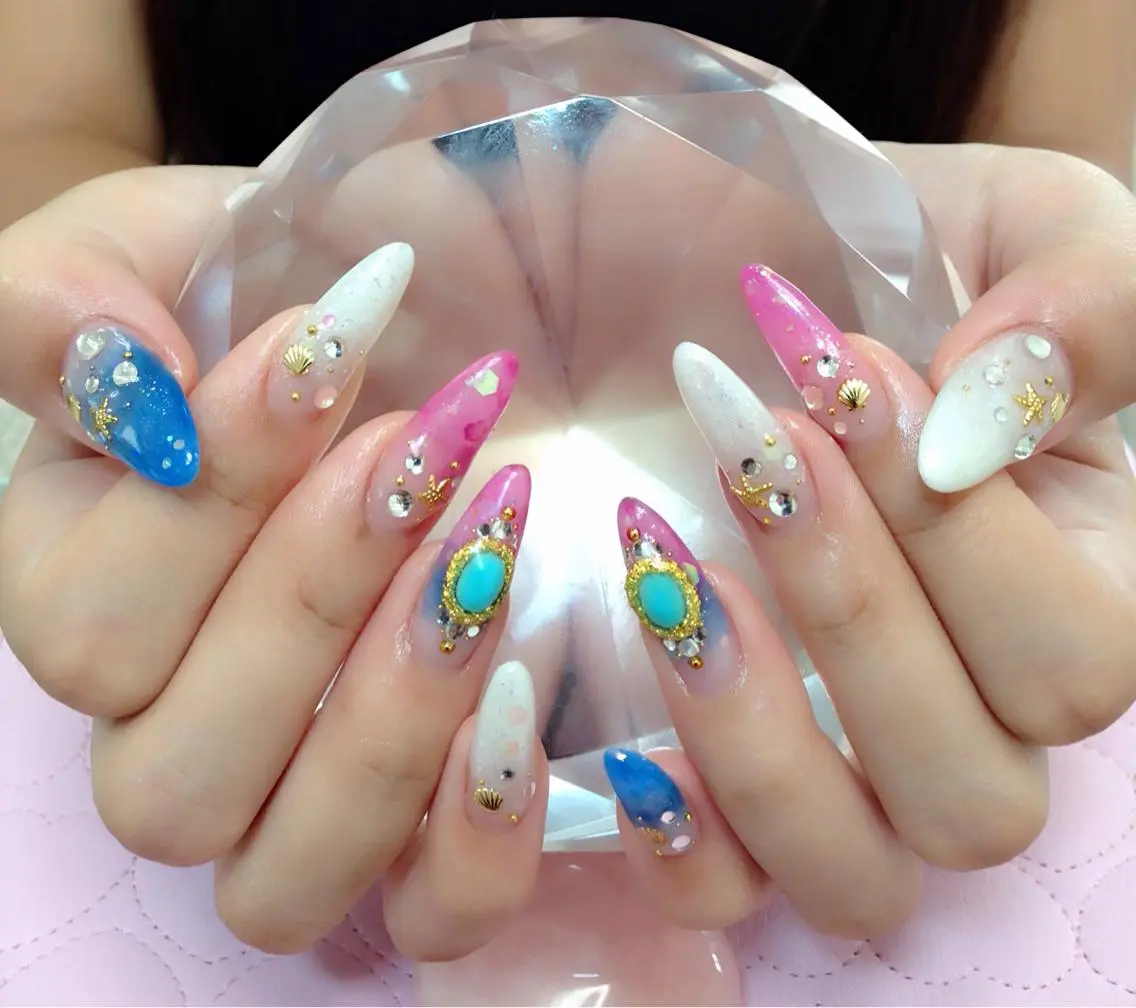 ネイル 🩵池袋heart nail🩵のネイルデザイン