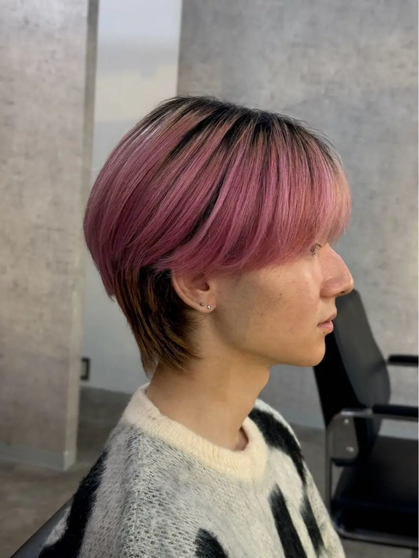 カラー メンズ カット ヘアカラー 韓国メンズ特化 土屋 光太郎のヘアスタイル
