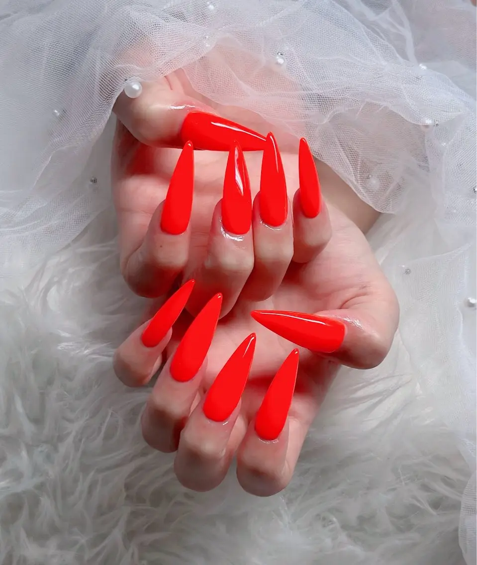 ネイル ハート キラキラネイル リボン ハンドネイル キノコ H.babynailのネイルデザイン