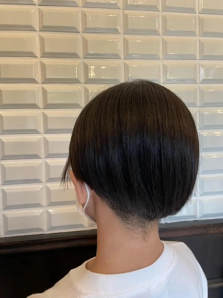 ショート Lupinus中田 パーマモデル募集中のヘアスタイル