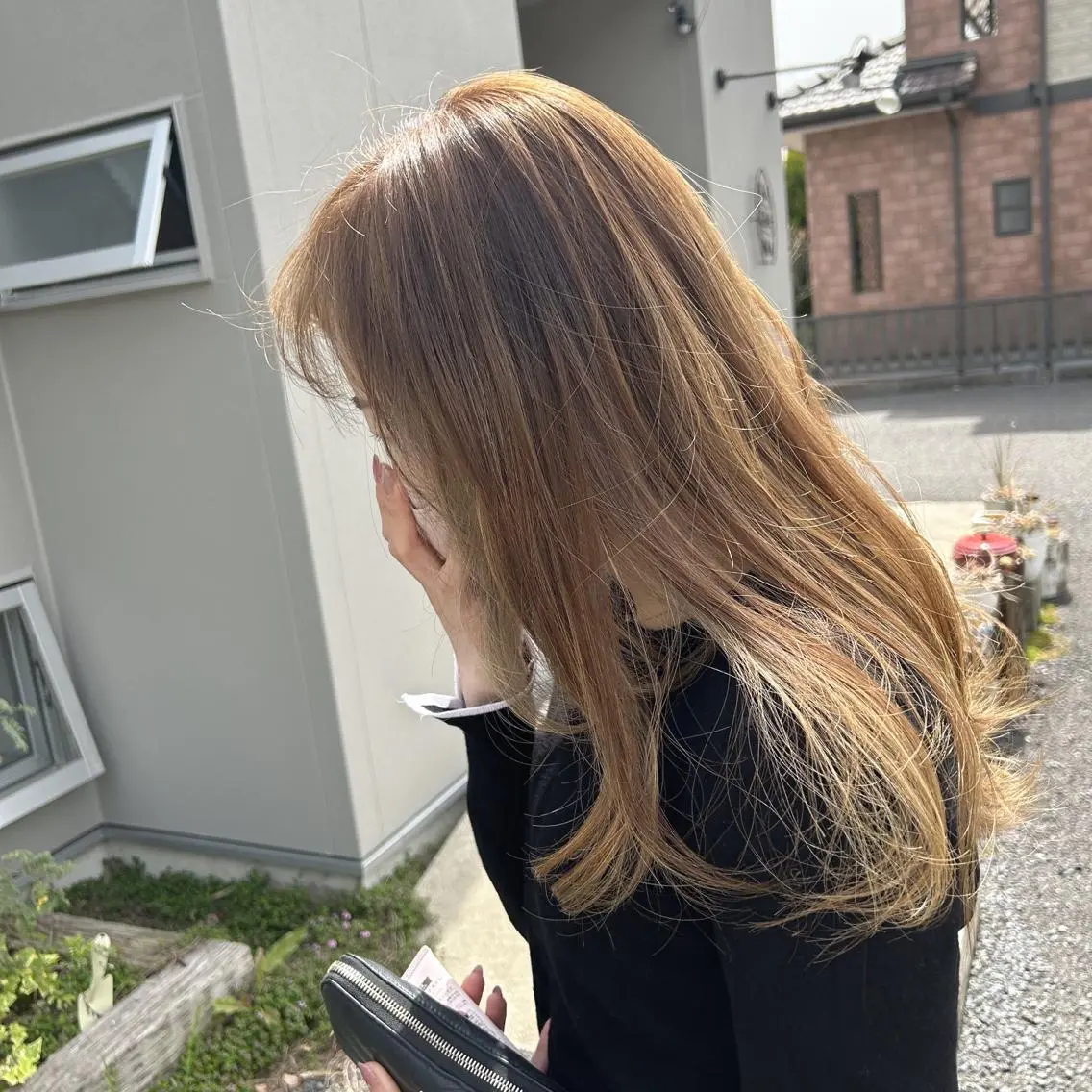 ロング ヘアカラー 綿貫 美雪のヘアスタイル