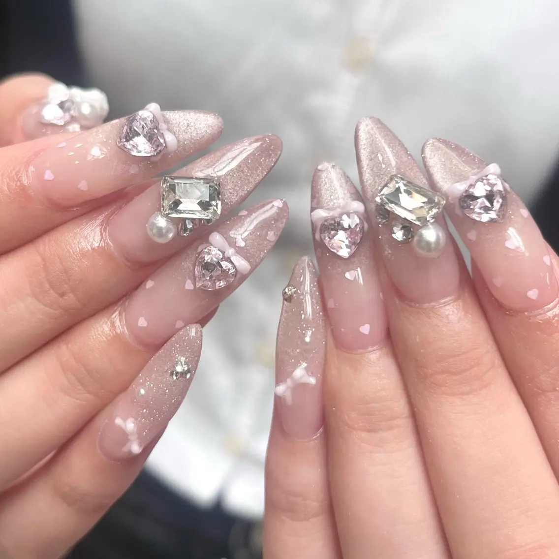 ネイル ハンドネイル 🧁fein. nana🩵のネイルデザイン