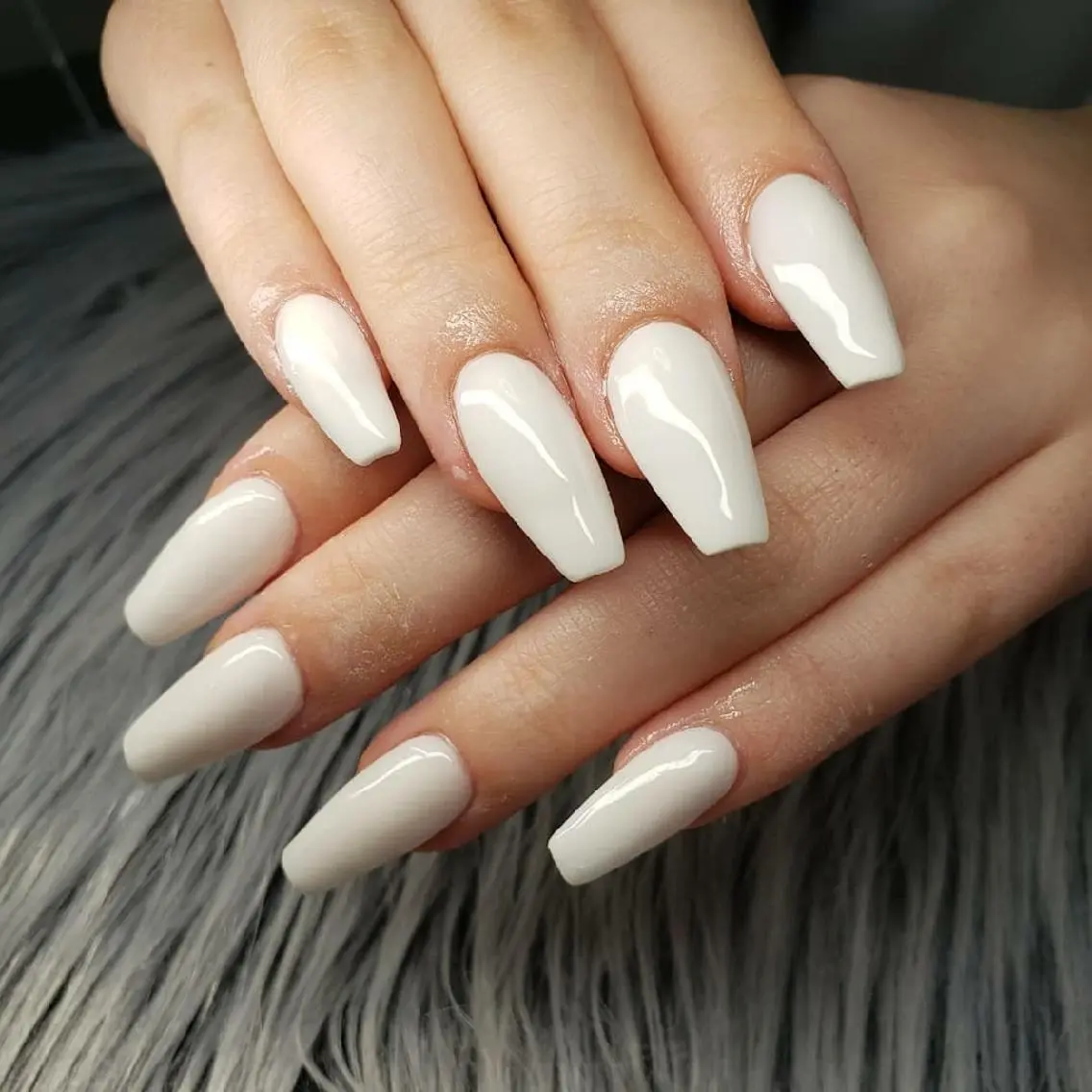 ネイル ロングネイル ワンカラーネイル スカルプネイル ハンドネイル Nail salon Coco【溝の口駅】のネイルデザイン