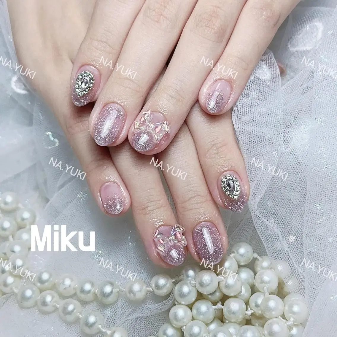 ネイル ハンドネイル ハンドケア YUKI 💗 渋谷店のネイルデザイン