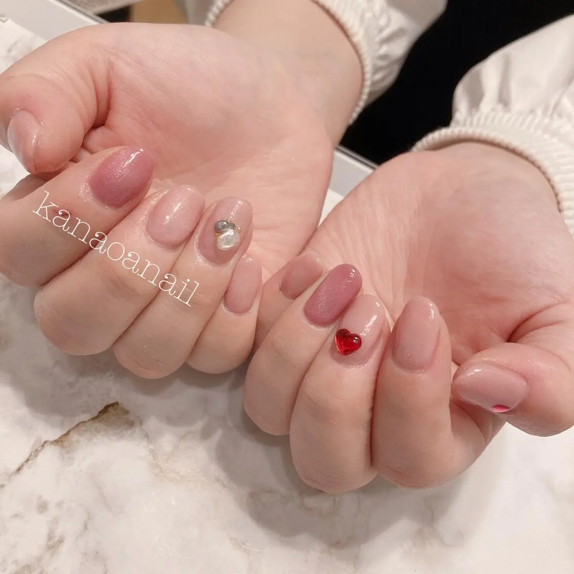 ネイル 地爪育成💅 kanaoanailのネイルデザイン